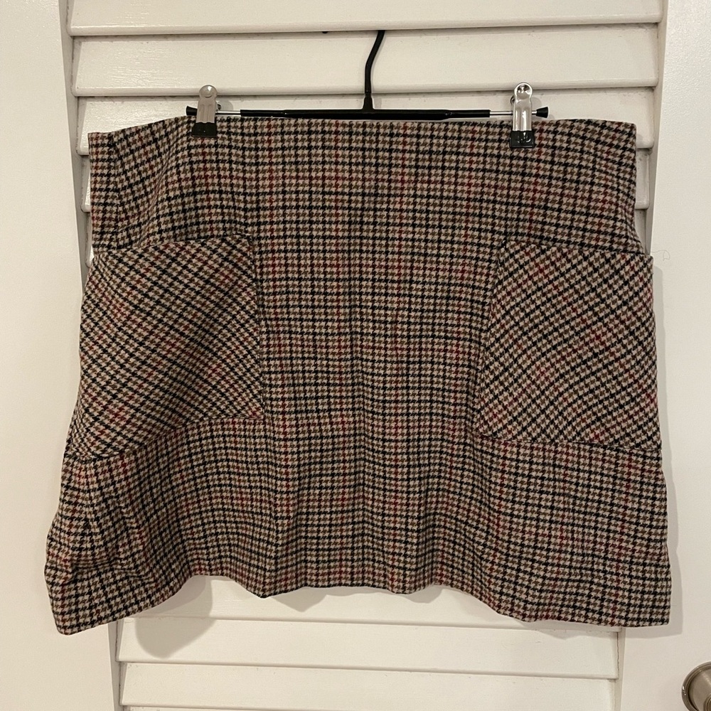 A-Line Plaid Miniskirt from Frank and Oak